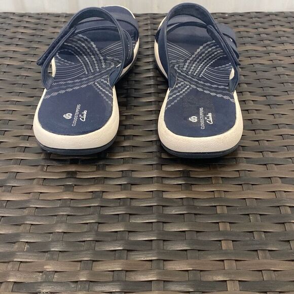 Clarks cloud, stepper, sandals, women’s size 10 - Picture 8 of 10